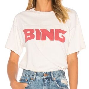 Anine Bing Vintage Bing Tee Size Small